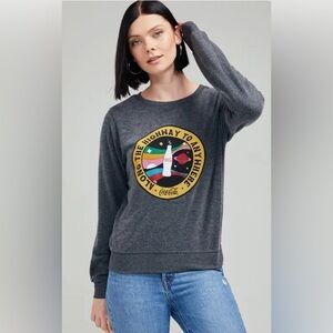 Wildfox Gray Coca-Cola Sweatshirt